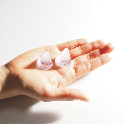 盛り塩 オルゴナイト 2個セット＋25gさざれ水晶付＞ アメジスト入りの