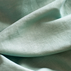 【大人のための可愛いコート】　ミント　ピスタチオグリーン　リネン 8枚目の画像