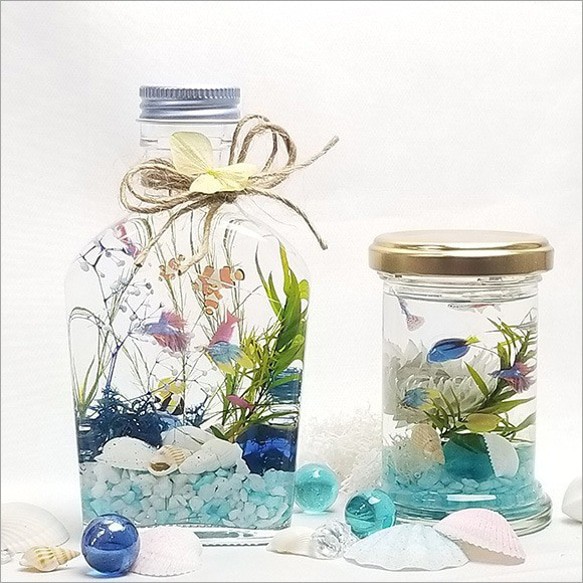 2980→2800円3本set❤️熱帯魚 *ハーバリウム