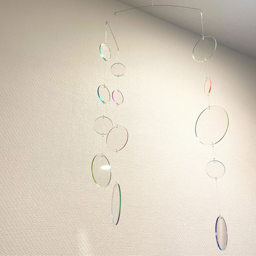 アクリルのモビール しゃぼん玉 モビール bêêê 通販 15462407｜Creema