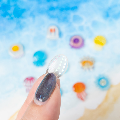 クラゲ12匹(ピンバッジ、マグネット、ピアス、イヤリング) その他