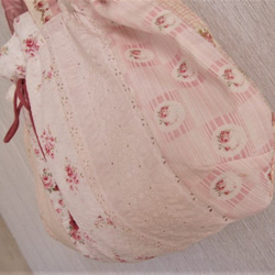 完成品☆ピンクグラニ―バッグ 2枚目の画像