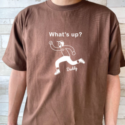 【名前可】What's up? Tシャツ 選べるファミリーデザイン【父の日迄にお届け6/2締切】 3枚目の画像