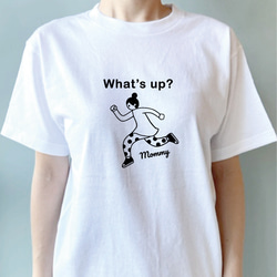 【名前可】What's up? Tシャツ 選べるファミリーデザイン【父の日迄にお届け6/2締切】 2枚目の画像