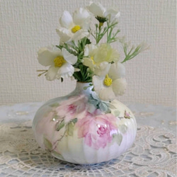 ♡薔薇の一輪挿し(直径約11cm高さ8cm) 3枚目の画像