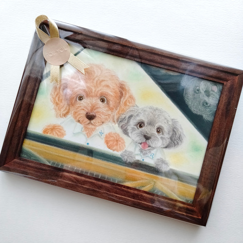 うちの子 似顔絵 ♡ ペット(犬・ねこ・ハムスター・ウサギ うちの子 似顔絵 ♡ ペット(犬・ねこ・ハムスター・ウサギ