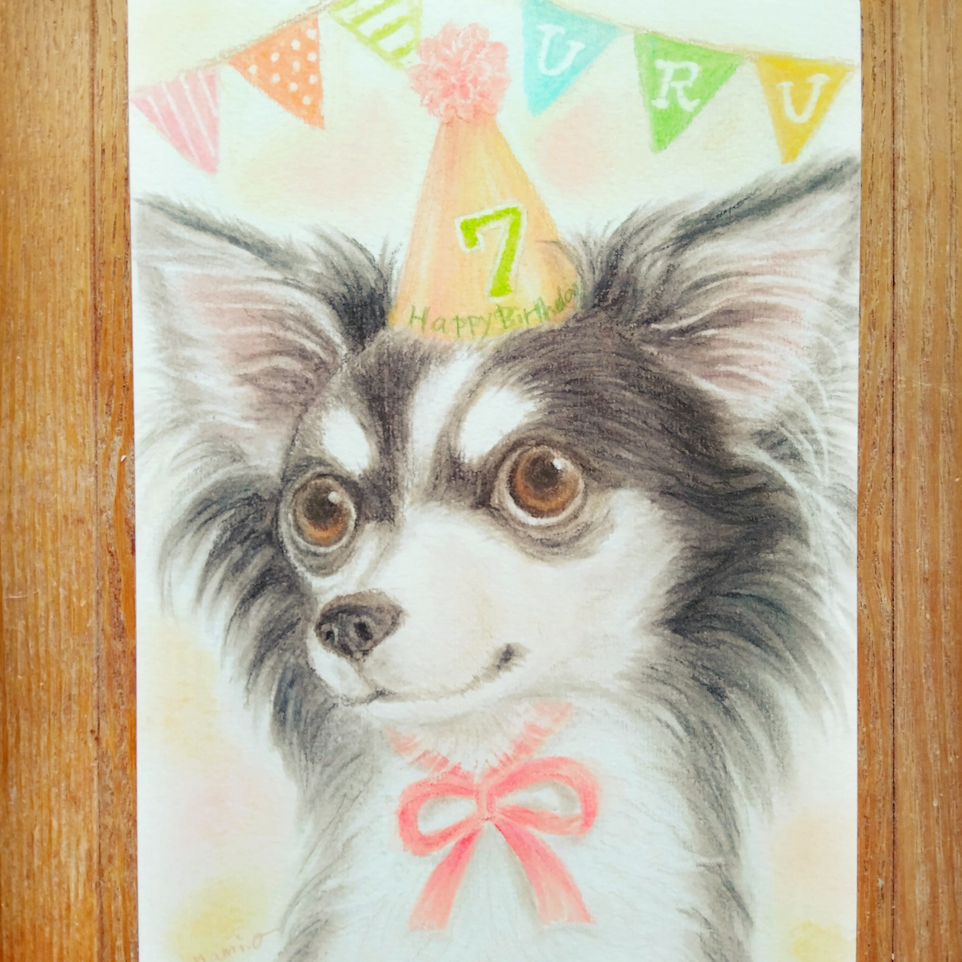 似顔絵オーダーこちら♥ （ポエム似顔絵 絵師ららさと | 似顔絵