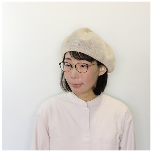 ベレー帽 秋冬 帽子 レディース ウール Woolチェックベレー帽