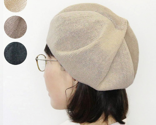ベレー帽 秋冬 帽子 レディース ウール Woolチェックベレー帽