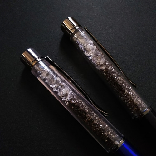 ギベオン 隕石 水晶 ボールペン ペン・筆記用具 moon-olive 通販
