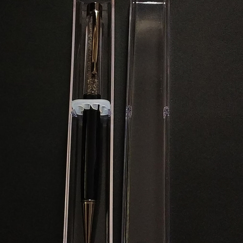 ギベオン 隕石 水晶 ボールペン ペン・筆記用具 moon-olive 通販