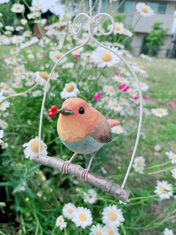 木の鳥さん（受注制作） 4枚目の画像