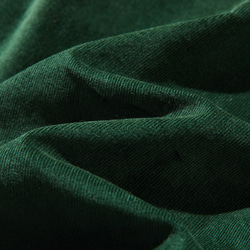 寬鬆迷人的燈芯絨襯衫，深綠色 230208-5 第9張的照片