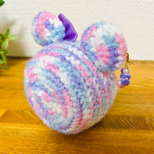 ぷにるんずカバー 選べるリボン ゆめ色パステルくま耳 おもちゃ