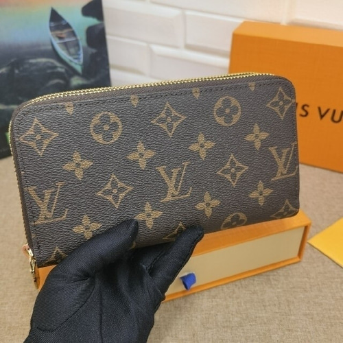 茶色ダブル☆Louis vuittonルイヴィトンメンズ さいふ長財布 長財布 ...