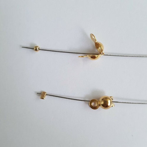 TUC GOLD0.1g チップ 3個セット ネックレス K10ピンクゴールド ダイヤモンド0.03ct(一粒