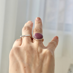 [berry風味のpurple sapphire]ring 4枚目の画像