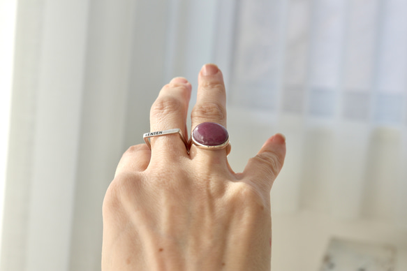 [berry風味のpurple sapphire]ring 4枚目の画像