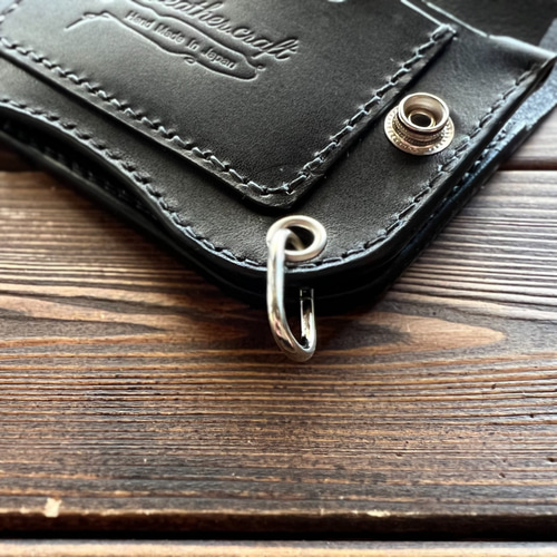 ycレザークラフト　トラッカーウォレット ショートトラッカーウォレット】 二つ折り財布 yc_ leather