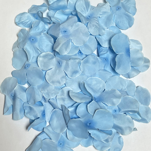 ハンドメイドスリーピングベビー紫陽花ブルー