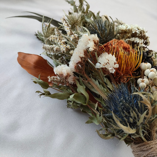 ネイティブナチュラルスワッグ ドライフラワー プリザーブドフラワー