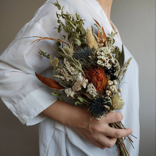 ネイティブナチュラルスワッグ ドライフラワー プリザーブドフラワー