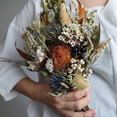 ネイティブナチュラルスワッグ ドライフラワー プリザーブドフラワー