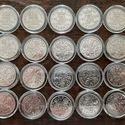 1947~1967英国の幸せのシックスペンス 20枚セット イギリス から  ラッキー6ペンスウエディングコイン 美品 2枚目の画像