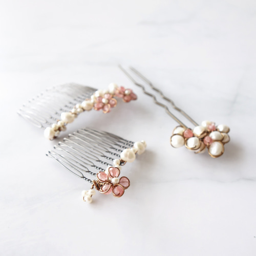 淡水パール＊タッセル＊かんざし