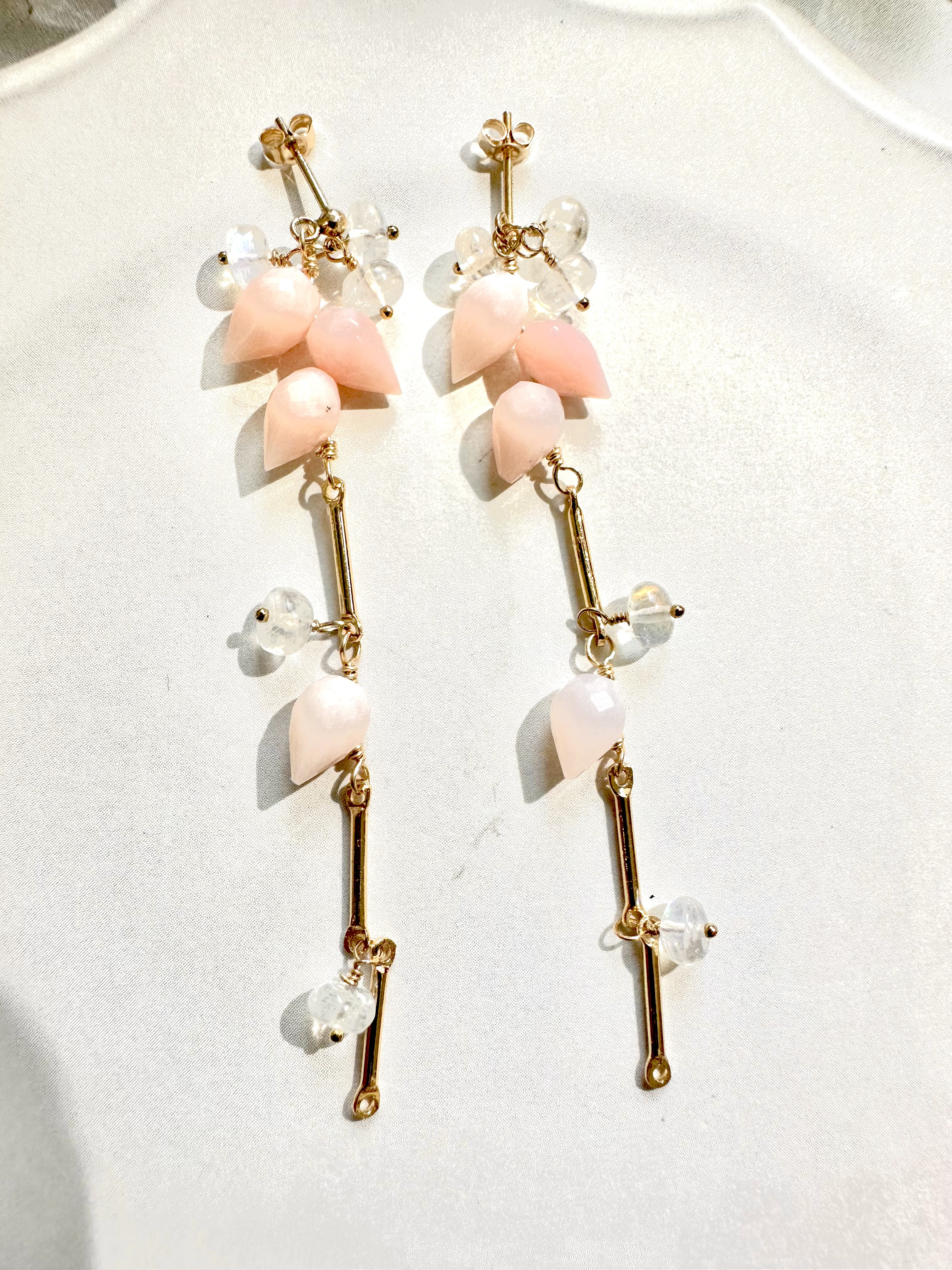 k14gf 春色ピアス 枝垂れ桜②