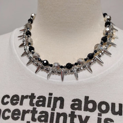 希少◇チェコ ウランガラス ヴィンテージ ネックレス◇Bijoux