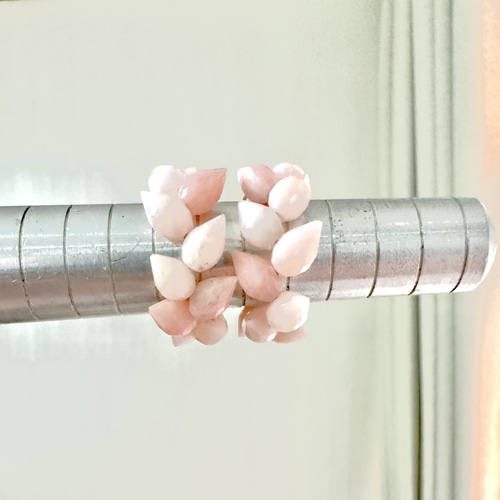 k14gf 春色ピアス 桜フープ② ピアス（スタッド・一粒） sango