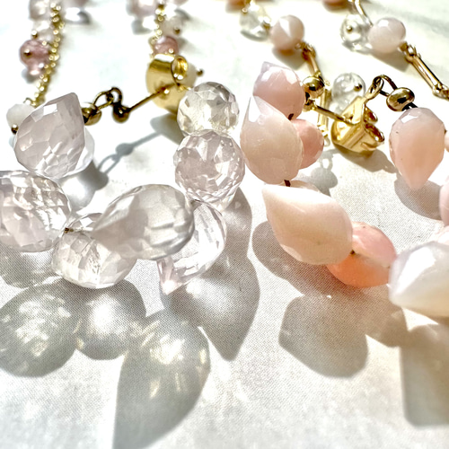 k14gf 春色ピアス 桜フープ② ピアス（スタッド・一粒） sango
