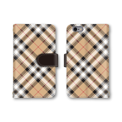 美品 Burberry バーバリー チェック柄手帳型スマホケース 6G 6S 送料無料 スマホケース 手帳型 スマホカバー チェック柄 iPhone