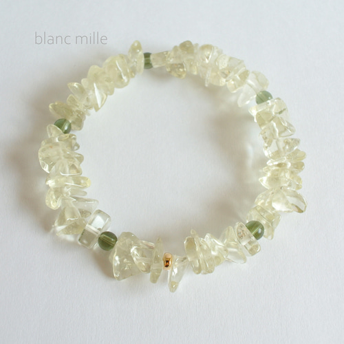 ハイグレード リビアングラス モルダバイト ブレスレット モルダバイト・ギベオン・リビアングラス ブレスレット 10mm ｜ 天然石