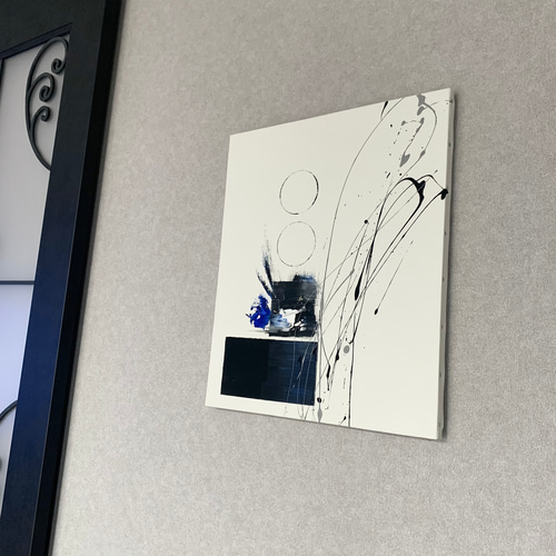 現代アート 45.5×38㎝ 大きめ モダン アートパネル 絵画 抽象画