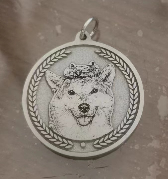 受注生産　記念用ネックレス　愛犬・愛猫ペット・動物　うさぎ　鳥　ハムスタ-　ペット　インテリア