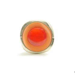 目玉焼きを連想するオレンジカフスボタン Advanced 356 2枚目の画像