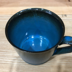 マグカップ　群青グレーズ 3枚目の画像
