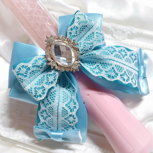 キンブレリボン ペンライトリボン 推し色 青 水色 その他アクセサリー