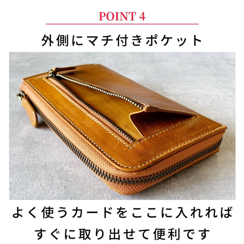長財布 大容量 可愛い熊柄 ファスナー付く クラッチバッグ