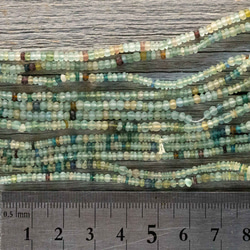 ＊ローマングラスcut beads 2枚目の画像