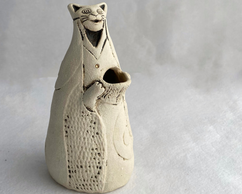 【訳アリまとめ売り】一輪差し　花瓶　陶器　陶人形　手作り　作家 訳アリまとめ売り】一輪差し 花瓶 陶器 陶人形 手作り 作家