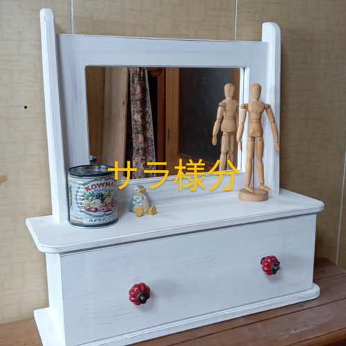 カントリー卓上ミラーB ドレッサー・ミラー・鏡台 beans 通販