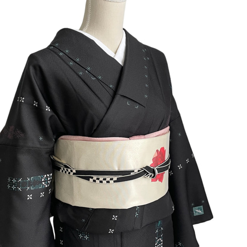 二部式 お太鼓 作り帯 お仕立て 和装小物(帯・半襟) 枯淡衣布 二部式 お太鼓 作り帯 お仕立て 和装小物(帯・半襟) 枯淡衣布