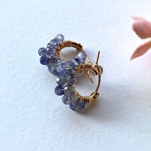 【再m-3】ピアス アイオライト AGAA1578__IO_999_0_20240813170