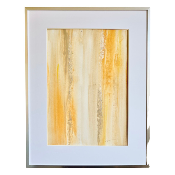 絵画 アート 抽象画 現代アート ゴールド 華やか オレンジ