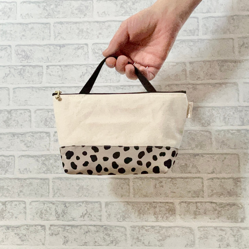 舟形ポーチ 持ち手付き F20㎝ ＊全2種＊ ポーチ Komichi 通販 15468744