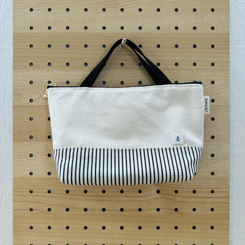 舟形ポーチ 持ち手付き F20㎝ ＊全2種＊ ポーチ Komichi 通販 15468744