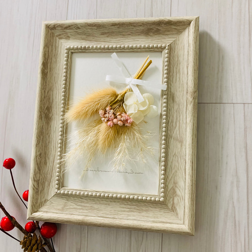 インテリア雑貨 北欧 パネル ドライフラワーアートヒーリング 観葉植物